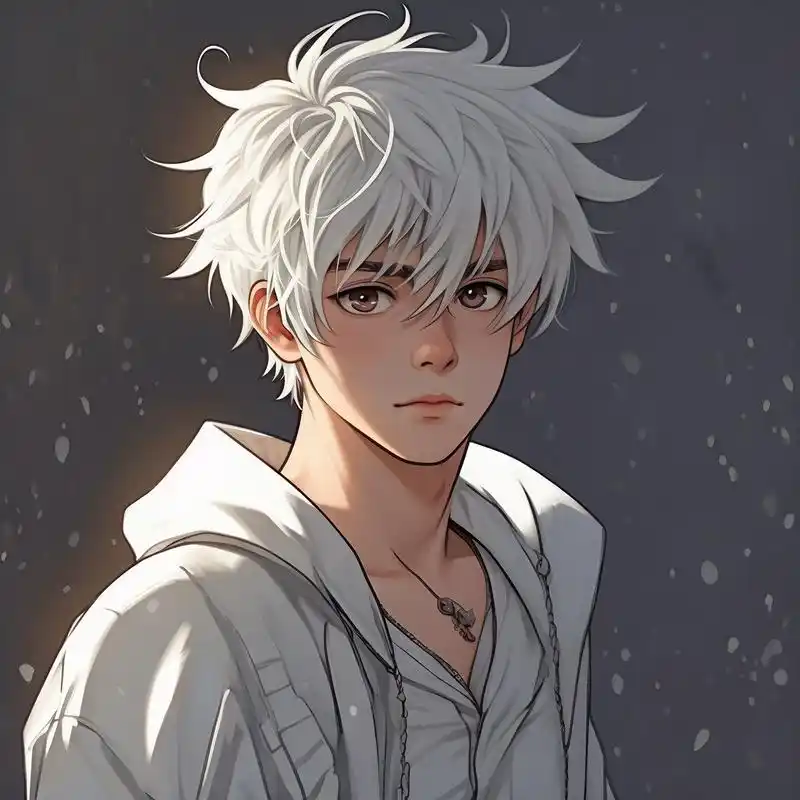 动漫白发男生头像大赏 99