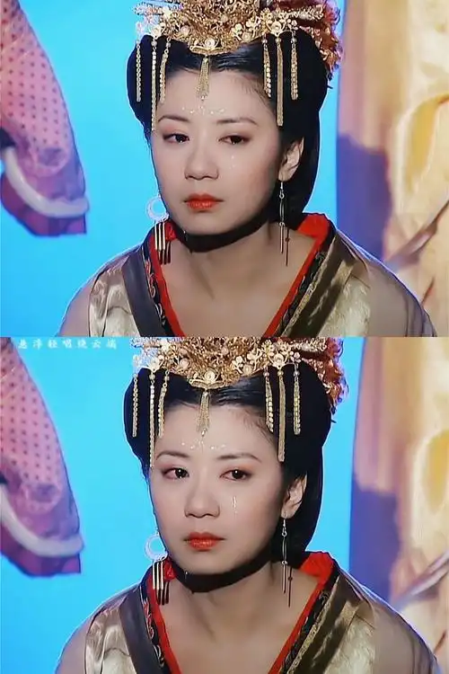 其实贾静雯在《至尊红颜》里,比《倚天》里更美