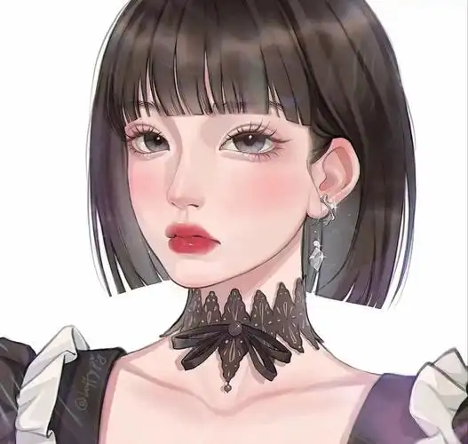 女生头像 | 超级好看的简约短头女生头像,剪得了的头发,剪不断的牵挂