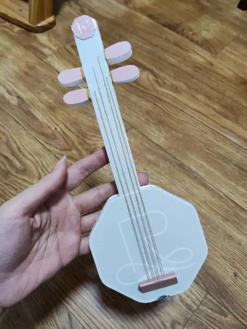 面膜盒子改造成小乐器diy的乐趣