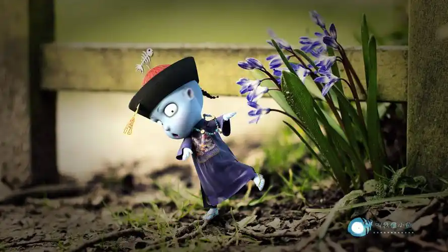 僵小鱼可爱卡通桌面壁纸第二辑僵小鱼僵尸卡通可爱