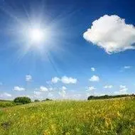 美丽的大草原阳光风景头像点击鼠标右键下载