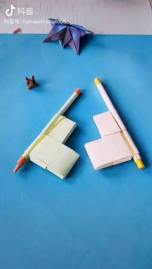 折纸手枪折纸手枪偷懒好几天没更新啦能发射子弹的手枪