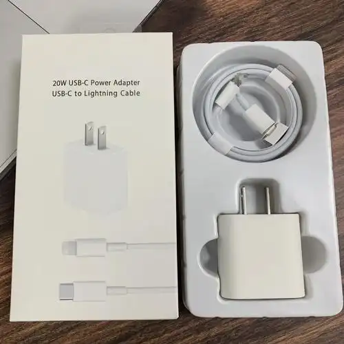 pd20w美规快充充电头适用iphone14promax闪充头苹果13充电器套装