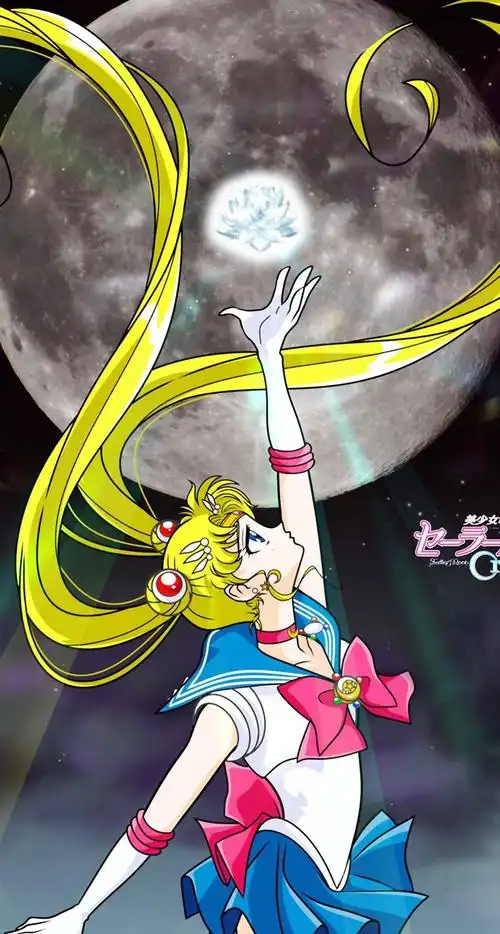 美少女战士,壁纸,水冰月,代表月亮消灭你,手机壁纸,高清壁纸,动漫