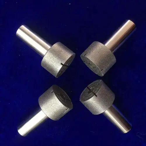 电镀金刚石切异形磨头 带十字槽磨头 金刚石耐用磨头 sdc磨头-阿里巴