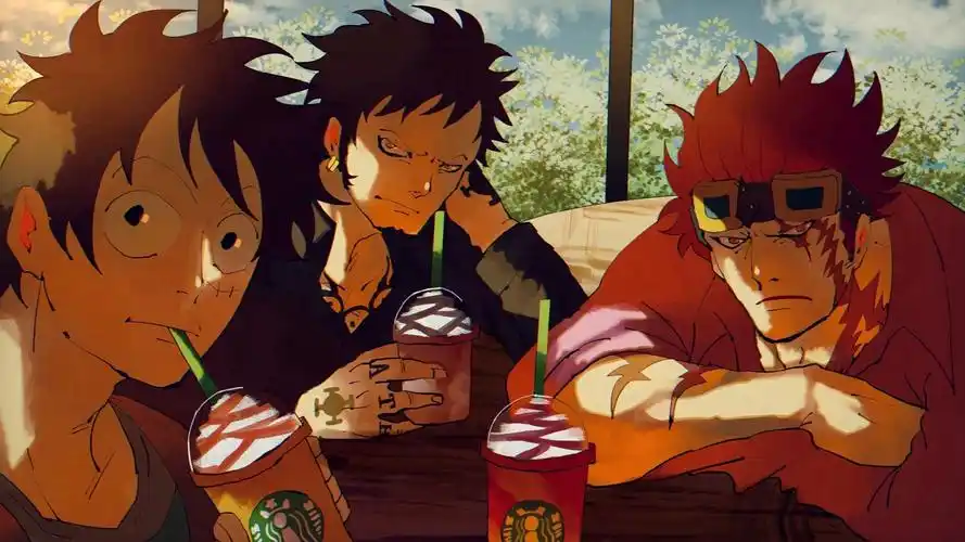 海贼王特拉法尔加罗酷炫桌面壁纸