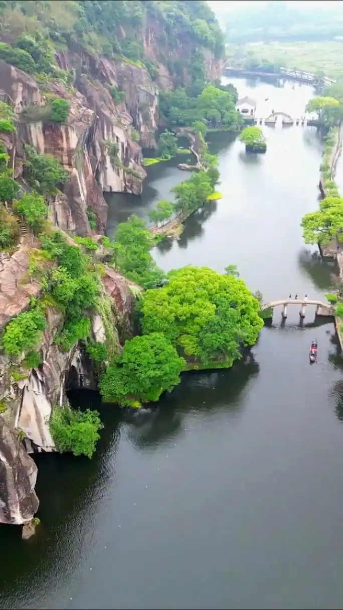 86版西游记取景地,大自然鬼斧神工的绍兴东湖风景区#旅行