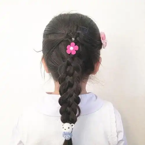 女童开学必备编发每天都不重样