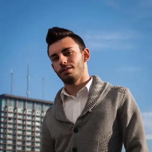 头像,英俊,男青年,胡须