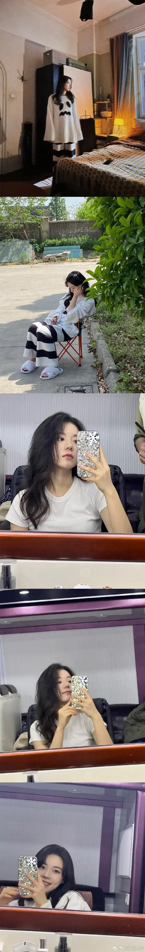 赵今麦发了30多张自拍##在暴雪时分