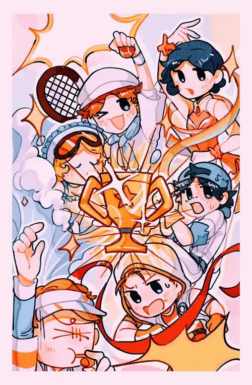 老师要的运动会海报,折腾了我四.