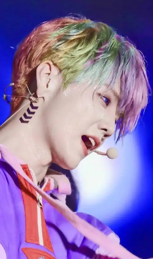 鹿晗都染过什么颜色的头发_发型图片