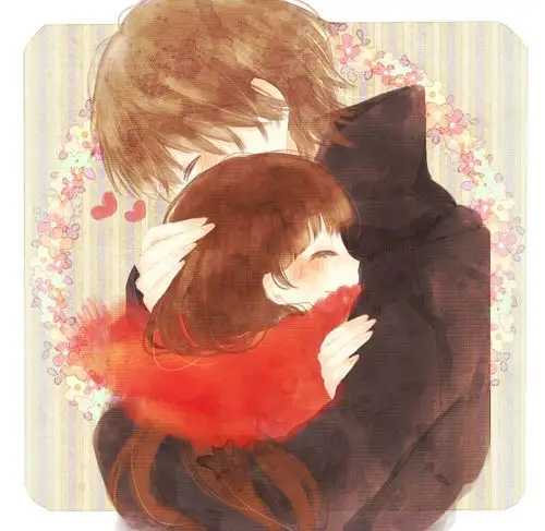 拥抱,久久不要分开,似乎只有这样,才能体会与心爱的人溶为一体的真实