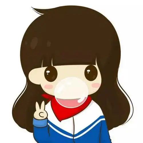 小清新卡通情侣可爱小孩qq头像图片分享