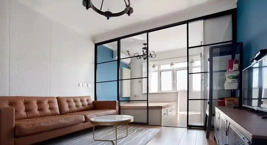 50㎡小户型装修,一居变两居,储物空间充足