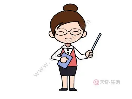 老师简笔画一步一步教我画老师短发老师简笔画老师简笔画 简单又漂亮