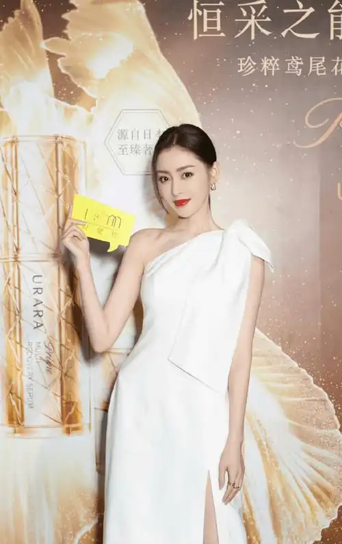 原创张天爱造型太美了蝴蝶结礼服时尚个性气质超好