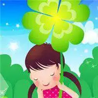 动画幸运草头像点击鼠标右键下载