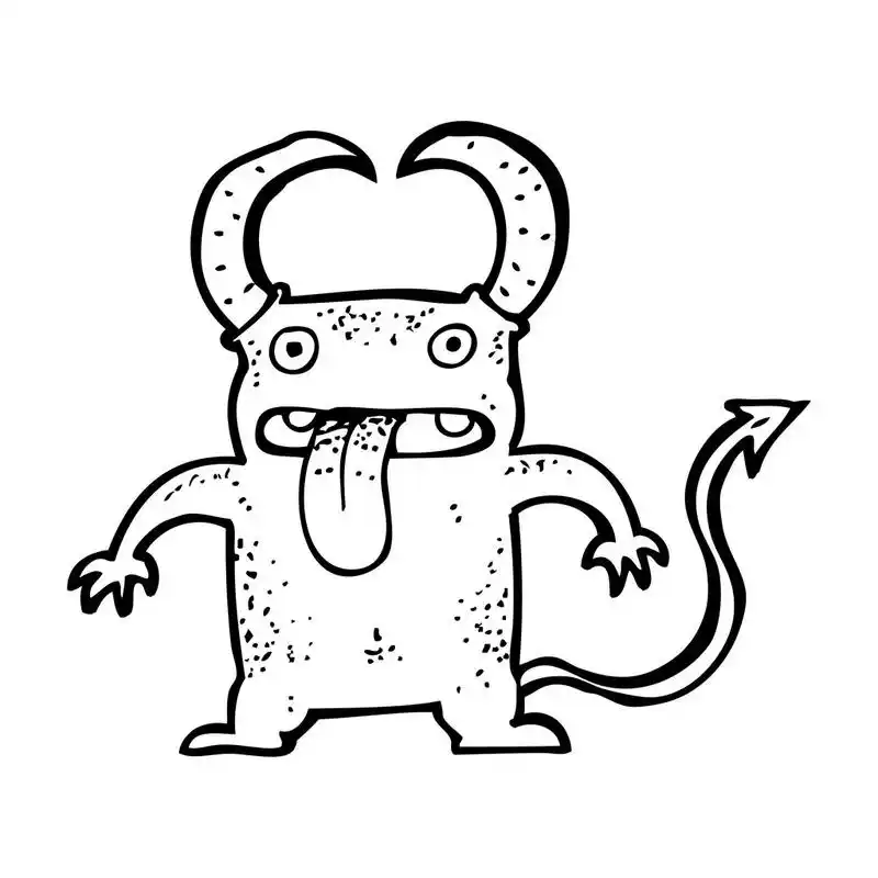 卡通小恶魔,卡通小恶魔