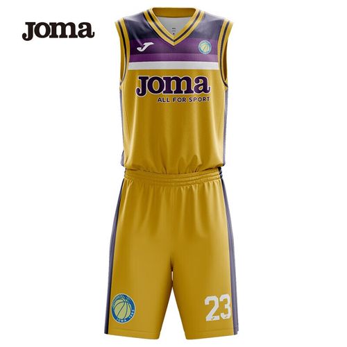篮球服运动套装男篮球球衣队服团购儿童成人透气舒适 b0801-紫金 s