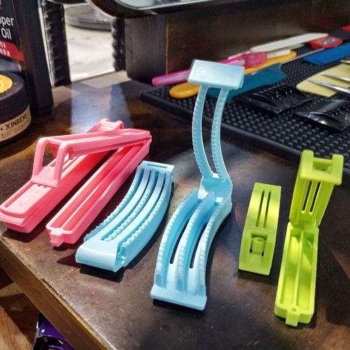 高品质发根定位杠发根烫蓬松隐形烫蓬蓬烫发夹子发廊专用美发工具