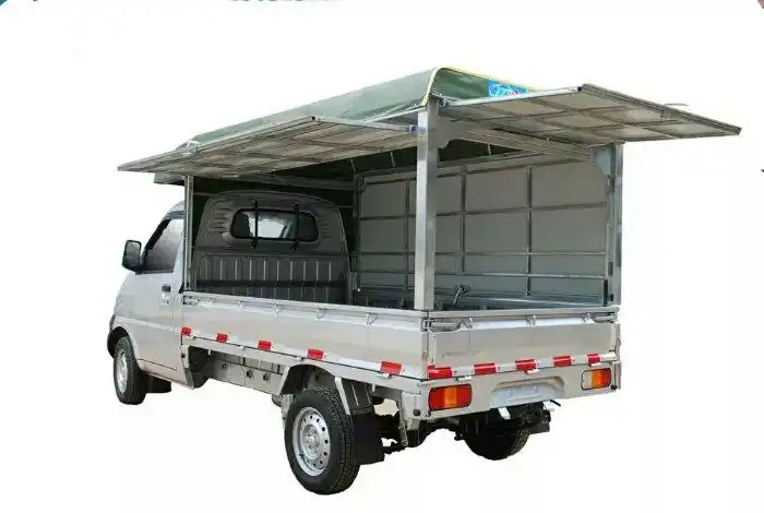 改装三面开水果车厢