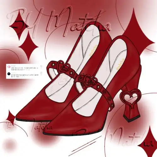 是红色高跟鞋