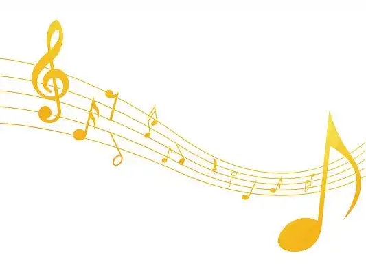 光晕五线谱扁平音符png素材音乐音符图案素材手绘艺术素材手绘音符