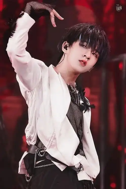 贺峻霖绝美照片惊艳的舞台照