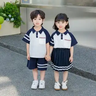 童茴兄妹装幼儿园园服班服六一毕业季拍照服装表演衣服演出夏装姐弟装