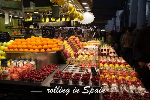 食品摆放的十分整齐