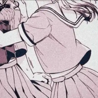 忧郁冷淡风动漫闺蜜头像