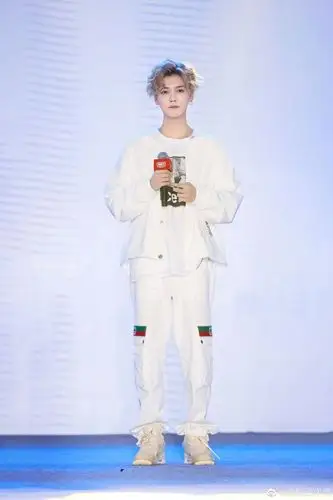 有鹿晗站着的全身照吗?