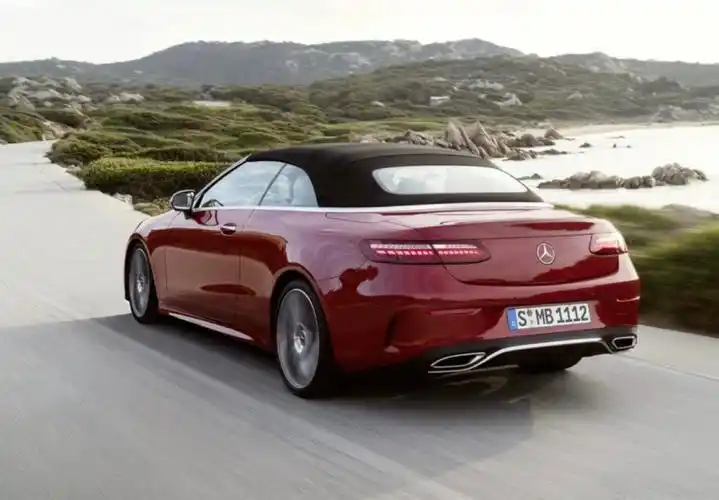 车若初见奔驰全新e级双门敞篷轿跑海外亮相