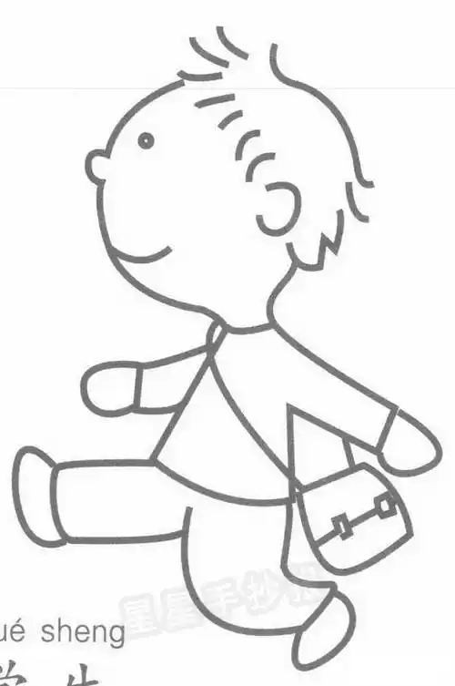 小学生简笔画 小学生简笔画简单又漂亮