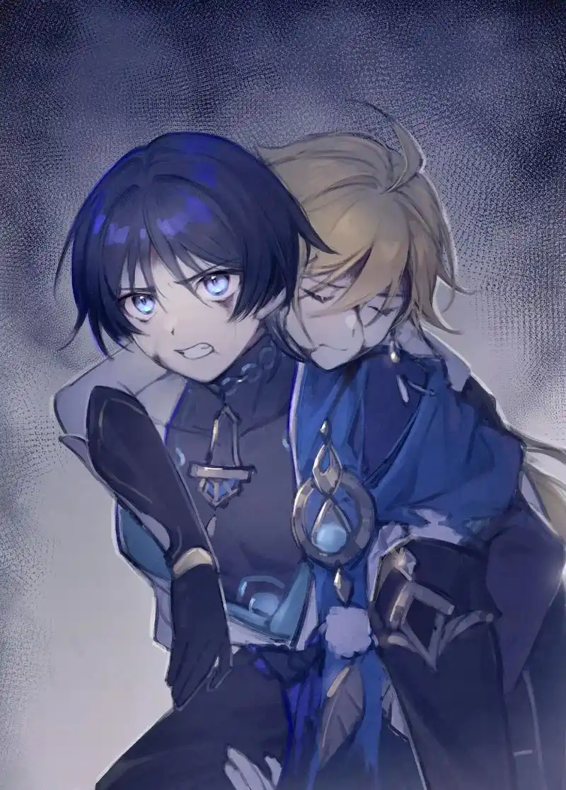 散兵与旅行者嘿嘿 #原神 #散兵 #漫画  - 抖音