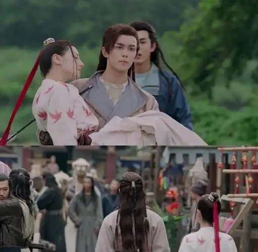 《长歌行》超甜互动!吴磊闭眼给迪丽热巴系蝴蝶结,粉丝:磕到了