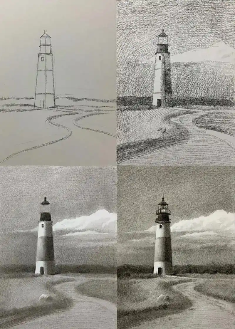 初级绘画(上,下册) - 抖音