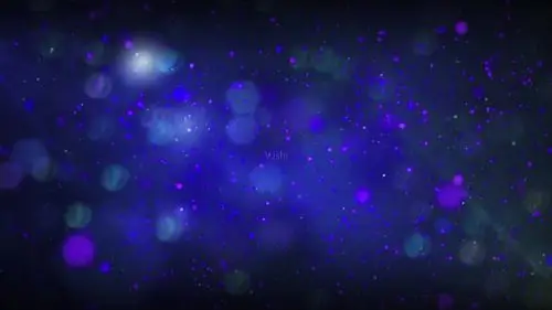 蓝紫色炫光粒子背景