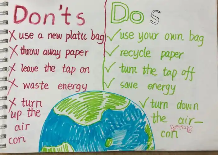 爱护地球 保护环境 从我做起——六年级英语实践活动(四)