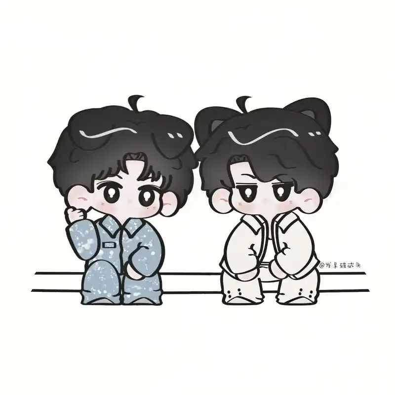 猫猫狗狗时装周. #宇日俱曾 #肖宇梁曾舜晞 #q版人物 # - 抖音