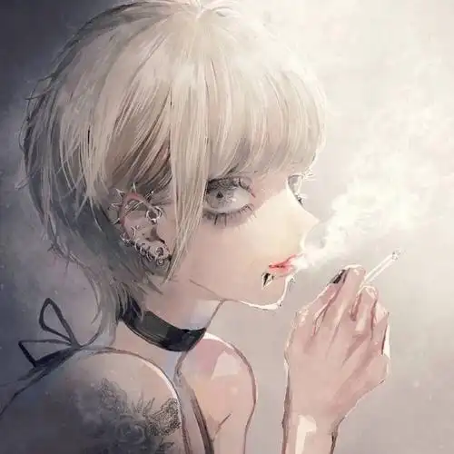 动漫女生头像|伸手只需一瞬间