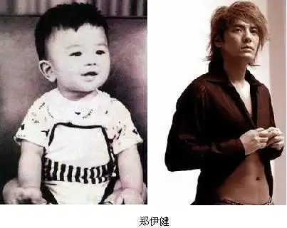 郑伊健童年照