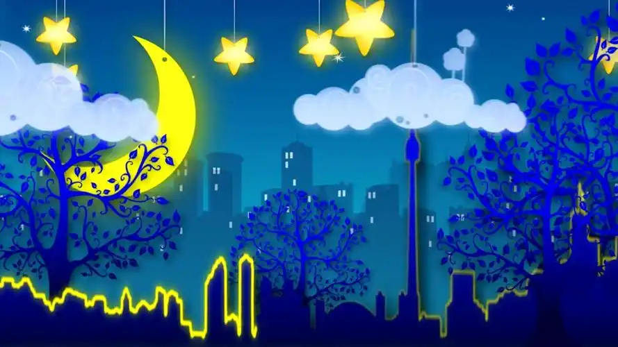 舞台素材-创意儿童欢快情景剧场舞台演出背景视频素材