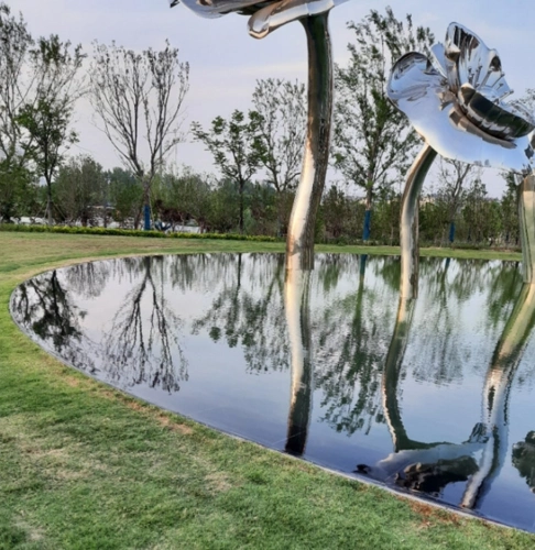 网友爆料宿迁市虞姬公园观光水池存在安全隐患
