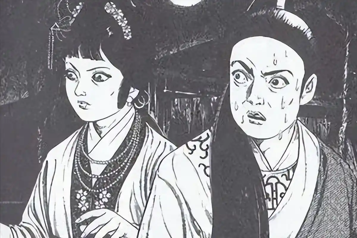 清朝名画"女鬼图",放大后才知她在干啥?很多人都不敢细看