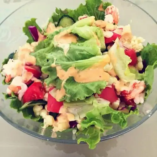 小晴天_momo做的蔬菜沙拉