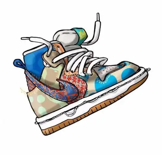 q版的潮鞋好萌啊