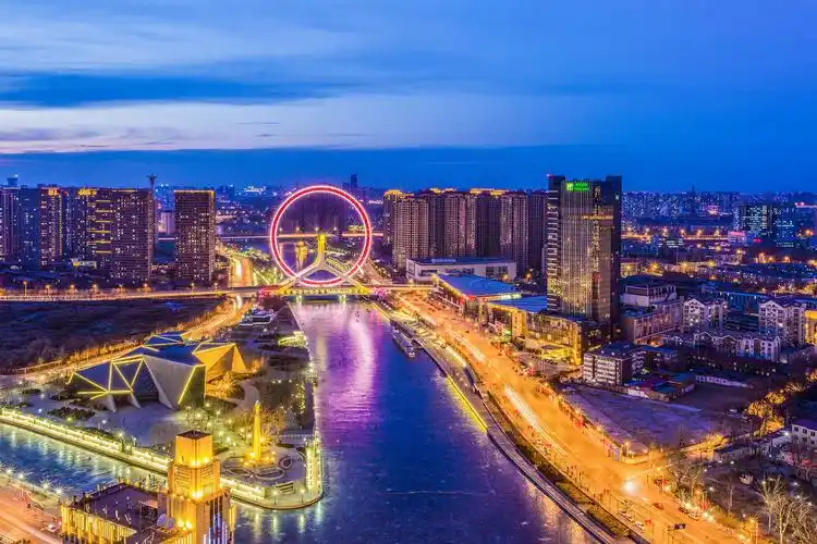 天津海河绝美夜景